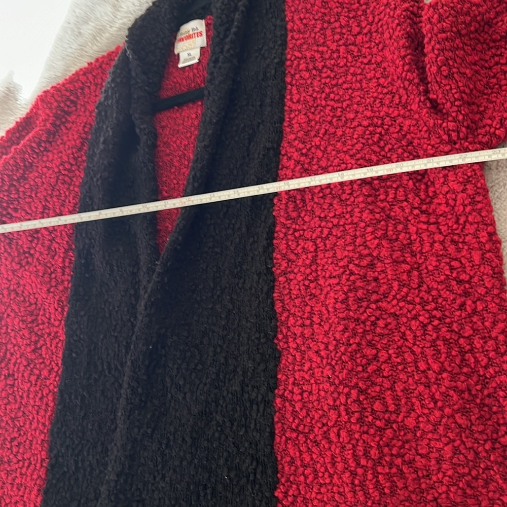 Ruby Rd Open Drape Front Sweater/Wrap Size Xl - image 7